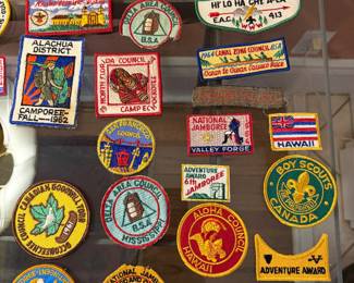 Boy Scout patches 60's & 70's