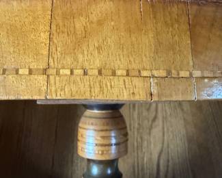 Side of Inlaid Table