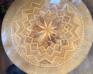 Top of Inlaid Table