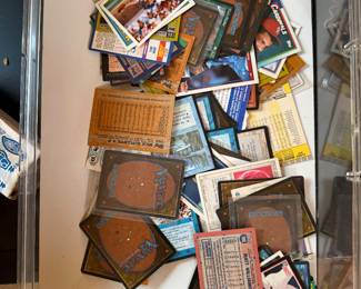 magic and baseball cards
