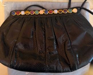 Judith Lieber Handbag with stones