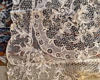 Lovely Vintage Lace Tablecloth