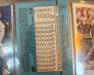 Baseball Cards from the 1990's