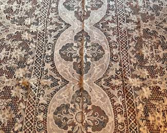 Lovely Vintage Lace Tablecloth
