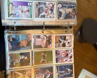 Baseball cards from the 1990's