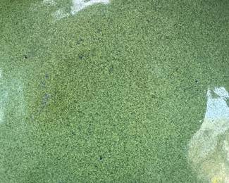 Back of Enamel Plate