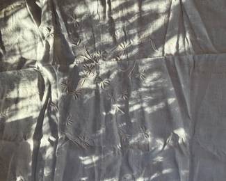 Lovely Vintage Tablecloth in the sunlight