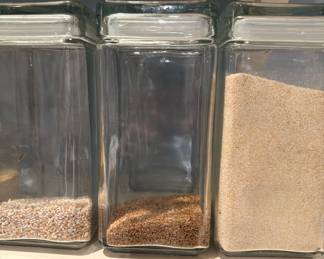 Glass Cannisters