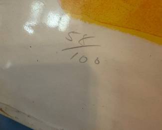 John Hoyland Print 1934-2011