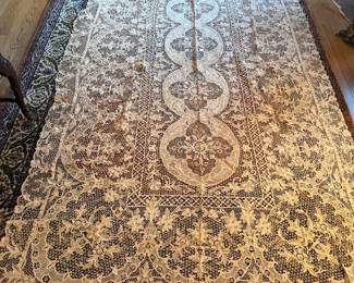 Lovely Vintage Lace Tablecloth