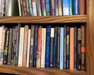 Professor's Collection of Books
