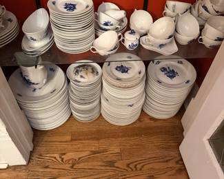 Royal Copenhagen Blue Braided Flower Dishes Great for a bridal Shower