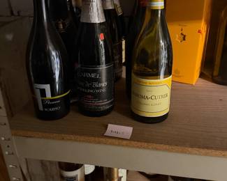 Wine & Shelving For Sale