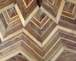 Top of Inlaid Sofa Table