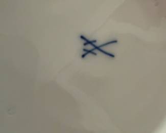 Meissen luncheon plates