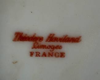 Haviland Pottery Covered Bowl