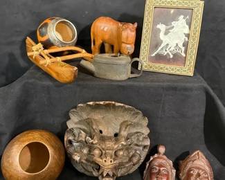 International Carved Wooden Collectibles More