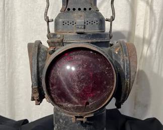 Vintage CHICAGO Adlake NonSweating Railroad Lamp Train Lantern
