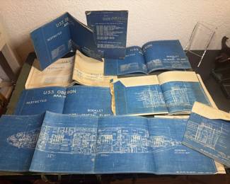 U.S.S. Oberon AKA14 Blueprints