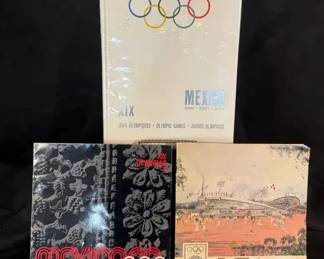 1968 XIX Mexico Olympic Commemorative Book, Game Bulletins