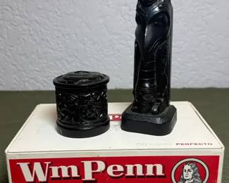 Canadian souvenir totem pole trinket dish