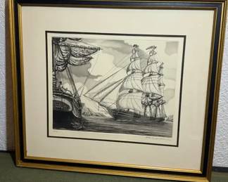 Flying Cloud by American artist Alan Jay Gaines