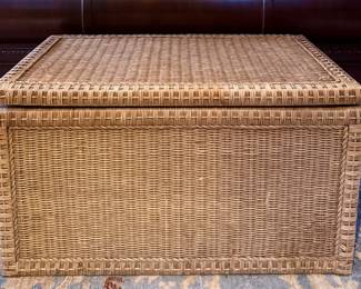 Wicker Storage Chest