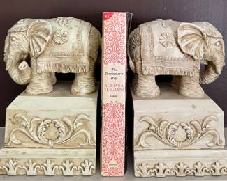 Elephant Bookends
