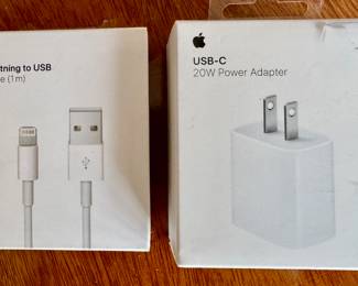 New Apple Cables & Power Adapter