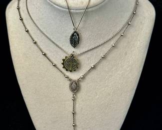 Sterling Silver Religious Jewelry