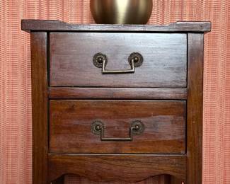 Two Drawer Nightstand