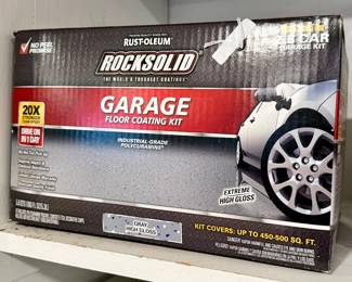 New Rocksolid Garage Floor Coating Kit