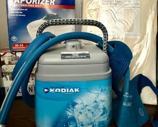 Kodiak Ice Machine for Cold Therapy, Vaporizer, Hanging Suit Bags