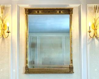 Gold Gilt Mantle Mirror