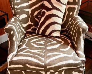 Fun Animal Print Armchair