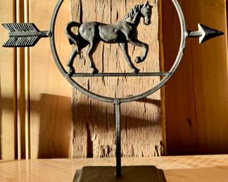 Tabletop Horse Weathervane