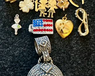 Assorted Fashion Pins & Pendants