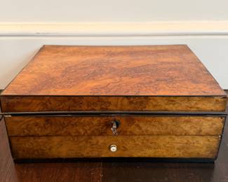 Shreve, Crump & Low English Yew Wood Box 