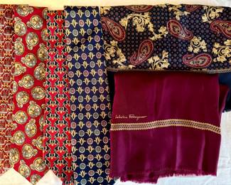 Designer Scarves and Ties