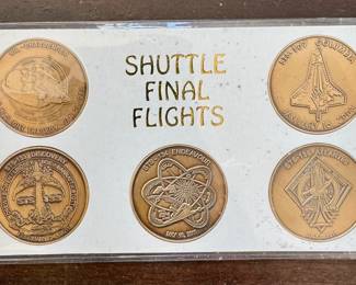 Final Orbiter Flights Bronze Coins