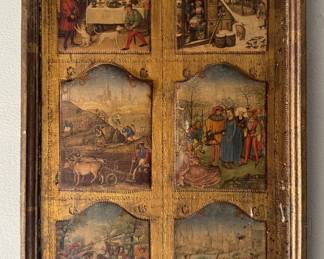 Florentine Gilded Wall Panel