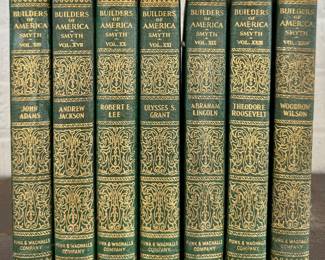 Set of Builders of America Books