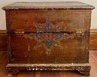 Vintage Painted Chest
