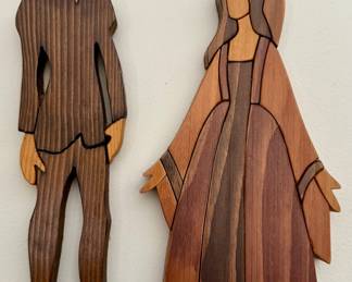 Artisan Crafted Wood Figures