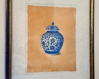 Blue & White Ginger Jar Artwork