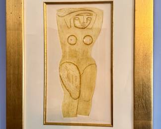 Venus ?, Signed Lithograph