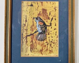 Signed "Blue Jay" Artwork