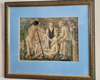 "Death of Adam" Framed Print