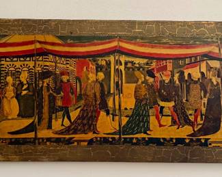 Adimari Cassone Wedding Scene Reproduction