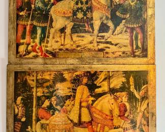 Florentine Art on Wood Panels